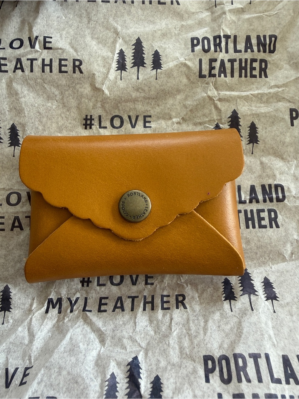 Portland Leather Mini Daisy Wallet